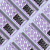 SheSlay Cat Eye Glitter Gel Press-On Nails | 120pcs Short Square | Glossy & Handmade