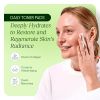 JiYu Toning Polish Pads - Korean Skincare for Dark Spots, Wrinkles & Dull Skin - Hydrating Facial Treatment with Snail Mucin, Niacinamide