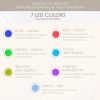 LED 7  Color Light Therapy Mask Facial Skin Care Mask Skin Rejuvenation Home Face Lifting Whining Beauty Device Face Skin Treatment