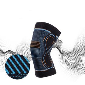 Four-sided Elastic Knitted Compression Knee Pad Wholesale Protection Knee (Option: M Code One Pack)
