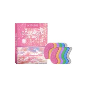 Jaysuing Collagen Eye Mask, Eye Care Moist Hydrating Eye Grain Pouch Black Rim Of The Eye (Option: 12pieces-69.2g-3.15*0.79*4.14inch)