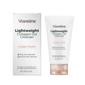 Viareline This Facial Cleanser Gently Caresses And Cleanses The Facial Skin, Making It Smooth, Moisturizing And Hydrating (Option: 100g-132.9g-5.83*1.81*1.81inch)