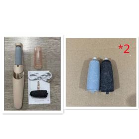 Electric Foot Grinder Foot Peeling Machine Foot Repair Tool (Option: Set2)