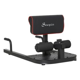 3 in 1 Padded Push Up Sit Up Squat Machine Home Gym Fitness Equipment, Black (Option: Black-1000x510x200 mm)