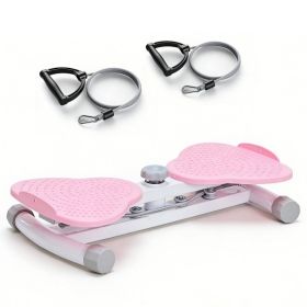 Waist And Abdomen Rotation Machine, Abdominal Rotation Board, Noise-free Fitness Tool, Suitable For Core Muscle Training And Abdominal Fat Reduct (Option: PINK)