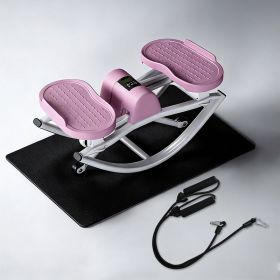 Low-impact Lateral Stepper Protects Knees (Option: PINK)