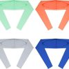 4 Pieces Cooling Shawl Golf Cooling Shawl Arm Sleeve Sun Protection Golf Shrug for Women Men Outdoor Sports