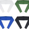 4 Pieces Cooling Shawl Golf Cooling Shawl Arm Sleeve Sun Protection Golf Shrug for Women Men Outdoor Sports