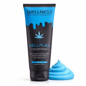 Wellplex Chemical Free Vivid Color Masks (Color: Blue)