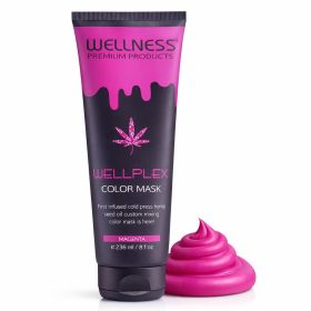 Wellplex Chemical Free Vivid Color Masks (Color: Magenta)