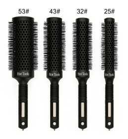 Long Barrel Ceramic Round Brushes (size: 25mm)