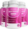 Rosabella Organic Beet Root Capsules - 1300mg Beet Root Powder Aids Healthy Circulation & Vitality, Non-GMO, Beet Root Supplement - 60 Capsules