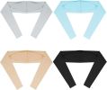 4 Pieces Cooling Shawl Golf Cooling Shawl Arm Sleeve Sun Protection Golf Shrug for Women Men Outdoor Sports
